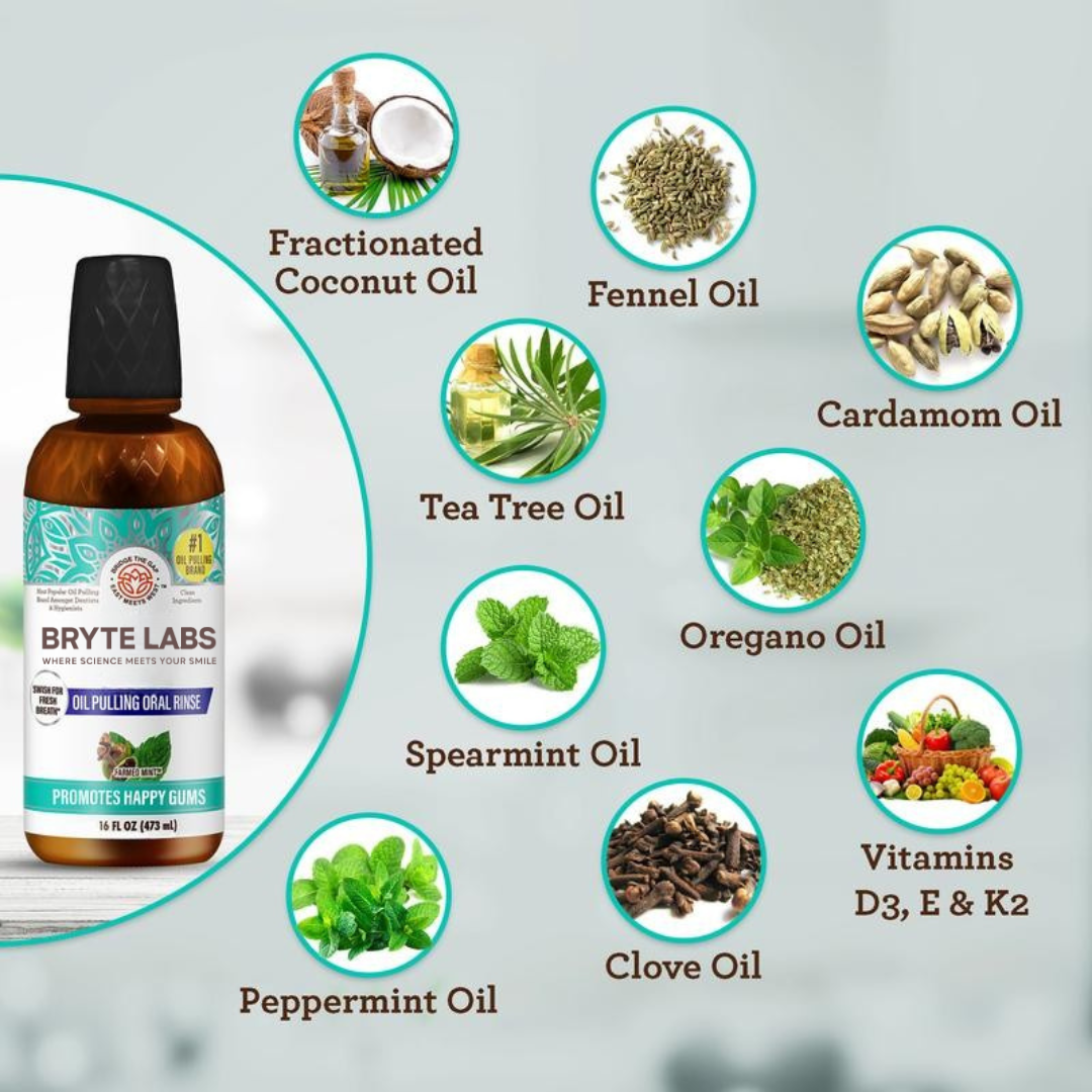 Cocomint Pulling Oil with 7 Essential Oils & Vitamins D, E & K2